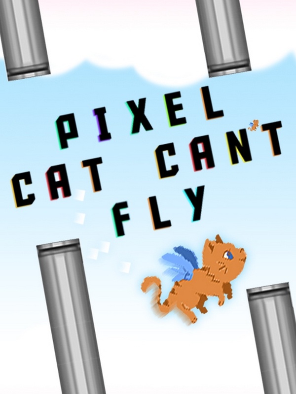 Pixel Cat Can't Fly